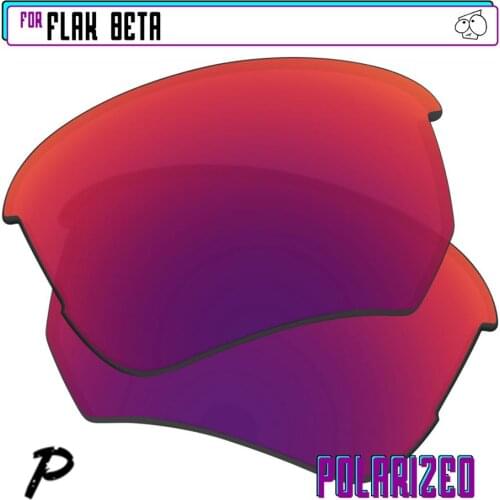 EZReplace Polarized Replacement Lenses for - Oakley Flak Beta Sunglasses - Midnight P