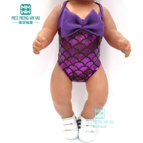 Variety of fashion swimwear doll clothes for 43cm baby new born doll and american doll