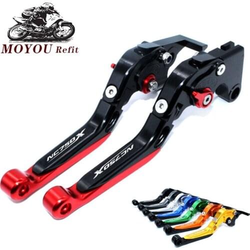 Recommended Adjustable Short Motorcycle Brake Clutch Levers For HONDA NC750X NC 750X nc750x 2016 2017 2018