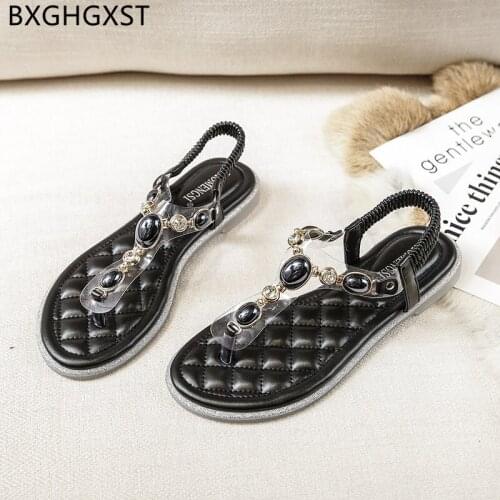 Flat Sandals Woman Bohemia Transparent Women Sandals Summer 2021 Female Shoes Woman Flat Shoes Women Zapatos De Mujer Chaussure