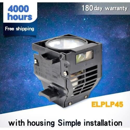 Replacement Lamp with housing ELPLP45 / V13H010L45 for EMP-6010/EMP-6110 Projectors