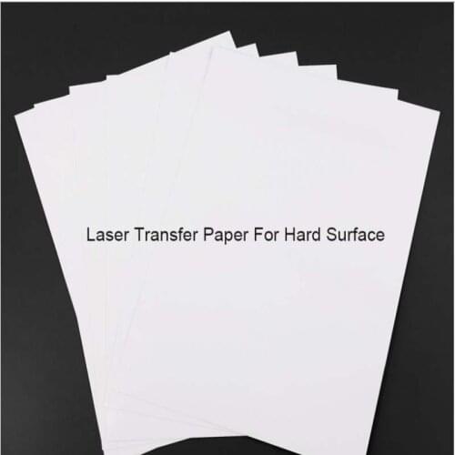 Heat transfer paper A4 Self weeding No cut for hard surface materials including pen, mug, metals, glass, wood etc