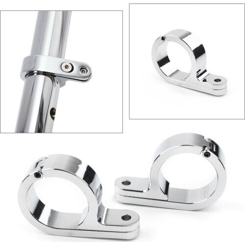 1-1/4" Universal Motorcycle Handlebar Mount Clamp Clock for 1.25'' Handle Bar 1Pair