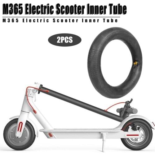 For Xiaomi Electric Scooter 2pcs Inner Tires Inflatable 8.5 inch Skateboard Tube Wheel Shock Absorber for M365 Black Durable