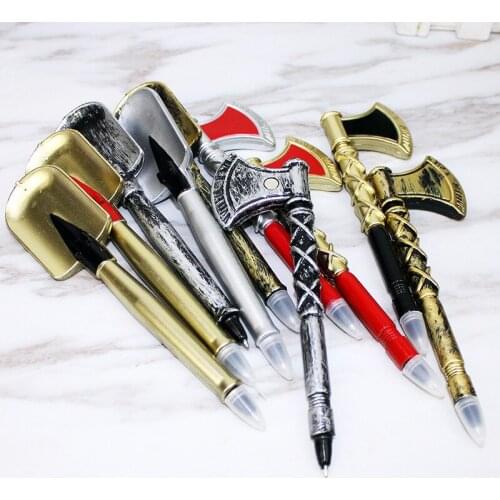 Personalized Creative Stationery Axe, Shovel, Cute Ballpoint Pen Hardware Tool Prize Pen Student Gifts Wholesale School Supplies