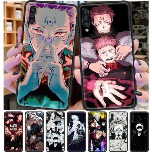 Jujutsu Kaisen Anime Case For Samsung Galaxy A50 A10 A70 A30 A20e A40 A20s A20 A10s A50s Soft Phone Cover Funda BacK Shell Coque