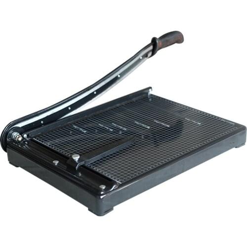 DC-8106 Manual PVC Precision Paper Cutter Cover Photo PVC Copy Paper Cardboard Cutter Steel Base/Curved Steel Cutter