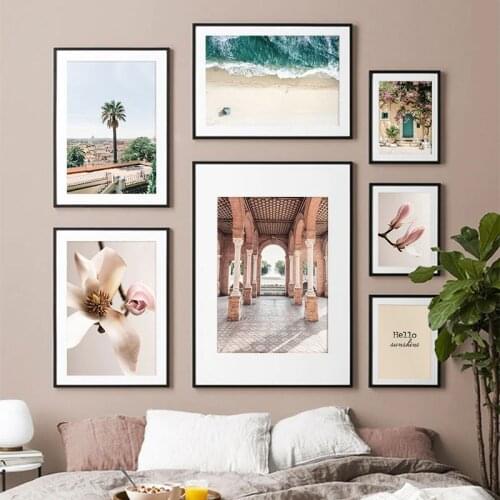Spain Seville Building Photograph Canvas Painting Landscape Poster Nordic Print Wall Art Travel Picture Modern Home Decoration