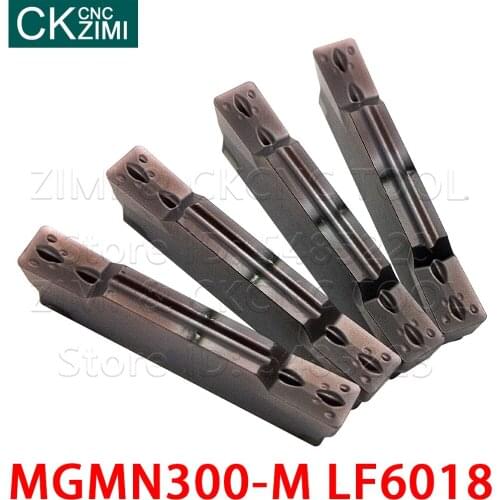 MGMN300-M LF6018 MGMN 300 M LF6018 Carbide Inserts CNC cutting tools Metal lathe tools for MGEHR holder tool for stainless steel