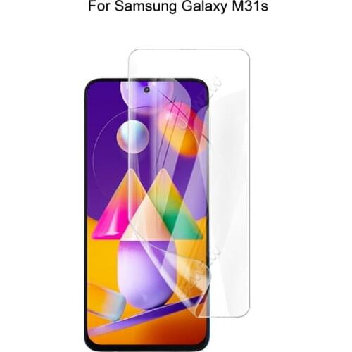 For Samsung Galaxy M31s Full Cover Soft Hydrogel Film Screen Protector