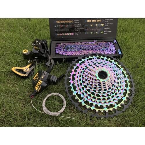 RYET1x12 Bicycle Groupset 12 Speed Rear Derailleur 10-50T Cassette ULT Group Set Mountain Bike Shifter MTB 12speed 12s Cassette