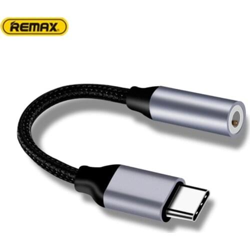 Mini Aluminum Alloy Type C to 3.5mm Headphone Jack Converter 3.5 AUX USB C Cable Analog Audio USB C Adapter for Huawei Xiaomi