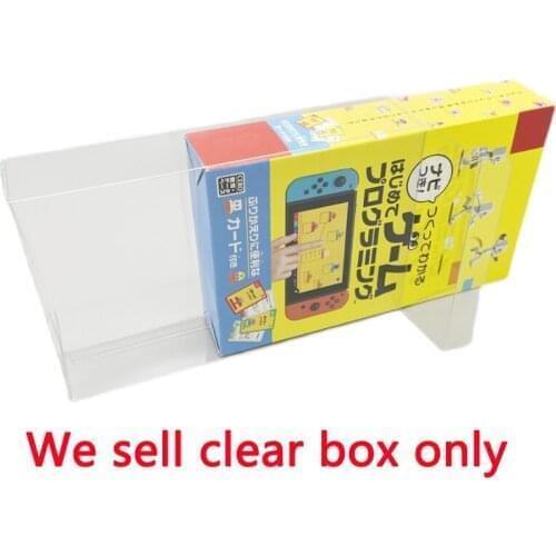 Clear box For SWITCH NS first game design limited edition collection display box