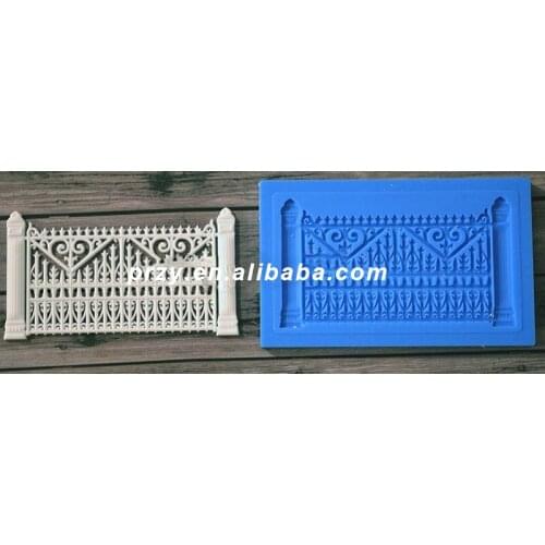 Silicone Mold Section Gate Crafts Decorating Cake Candy Fondant Silicone Mold Clay Resin Moulds Silicone Rubber PRZY 001