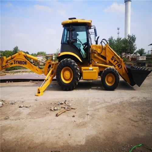 SYNBON Excavation Loading Machine Hydraulic Excavator Bucket Backhoe Loader