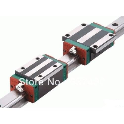 1pcs 100% New Original HIWIN Linear Guide EGR30 L1000mm + 2pcs EGW30CA linear flanged block bearings