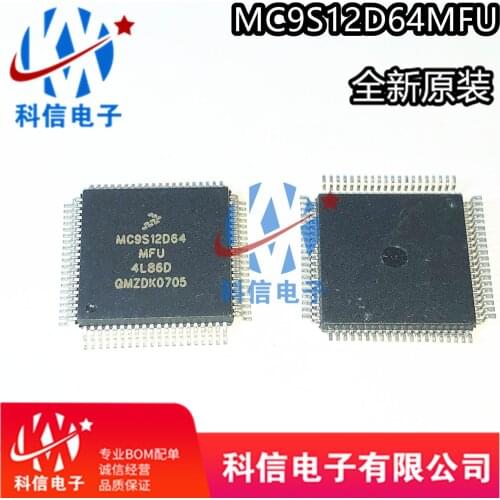 100% Original New In Stock MC9S12D64MFU CPU QFP80