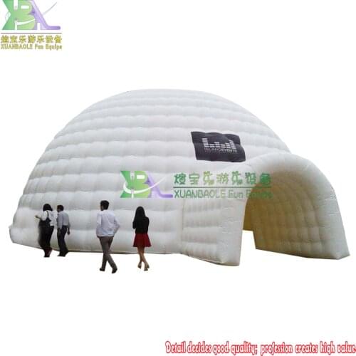 15m Dia DJ Inflatable Studio Booth/ Inflatable Igloo Dome Tent