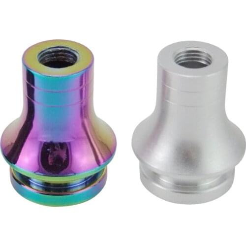 2 Pieces Multicolor+Silver Shift Knob Boot Retainer for Gear Shifter Lever