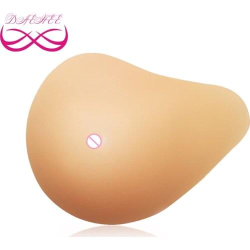 215g/Piece Size4 75C/80B/80A Right Side for Women Mastectomy Fake Breast Making Body Balance Silicone Breast Forms Prosthesis