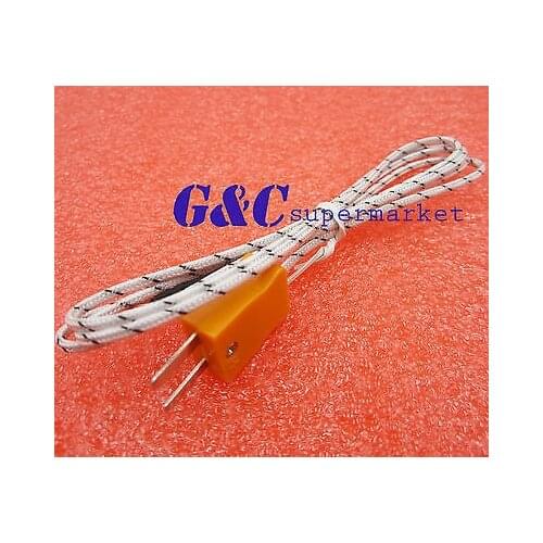 5pcs 1m Wire K Type Thermocouple Sensor Probe Test Temperature diy electronics