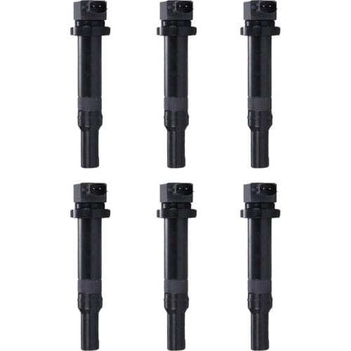 6Pcs Ignition Coil for Hyundai Santa Fe & Kia Optima V6 2.7L 2007-2009 UF558 27301-3E400