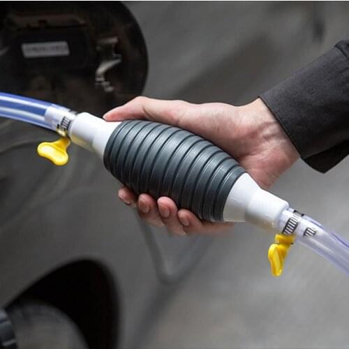 Car Fuel Tank Sucker Oil Transfer Car Fuel Pump Petrol Diesel Liquid Manual Pump