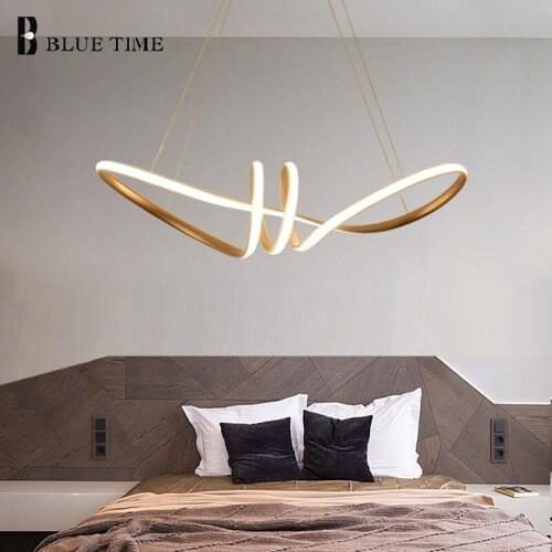 Modern LED Pendant Lights For Living Room Dining Room Bedroom LED Pendant Lamps Home Indoor Lighting Pendant Lamp Fixtures