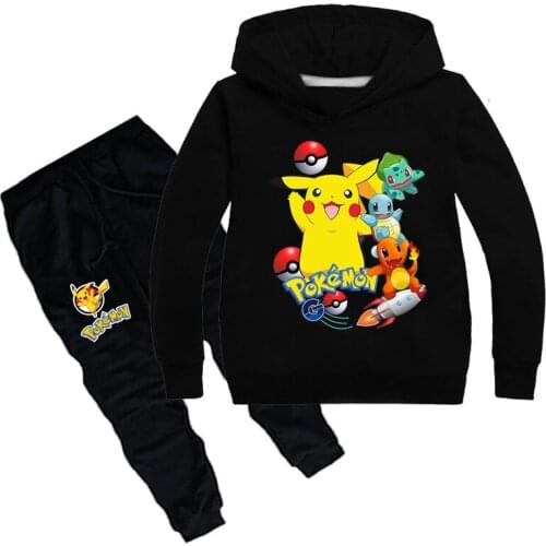 Boys/Girls Childrens Hoodie Set New Childrens 2-15 Years Old Spring and Autumn Hoodie Top + Pants Two-piece Sports Casual Suit