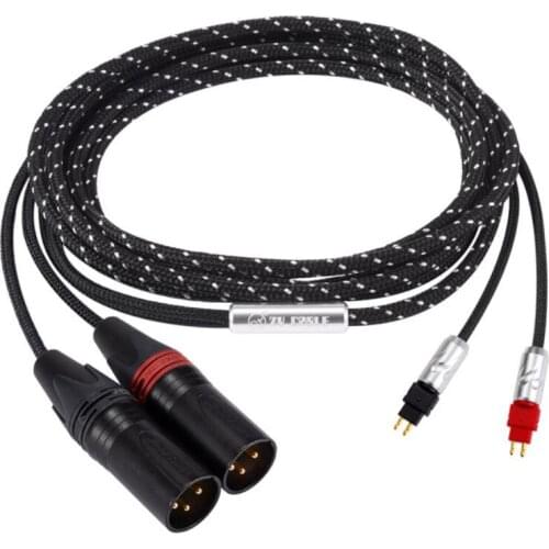 Fanmusic ZY Cable ZY-042 Four-core twisted pair single crystal copper headset upgrade cable 2.5M for HD600 HD650 HD660S