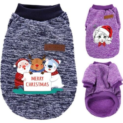 Pet Dog Costume Cartoon Animal Printed Pet Coat Cotton Cute Soft Pullover Dog Shirt Jacket Sweatshirt Cat Sweater Pets Clothing