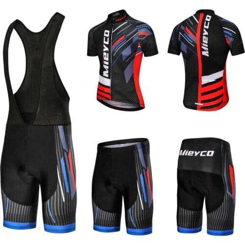 Mieyco 2021 Summer Cycling Jersey Set Suits With Shorts Mens Cycling Clothing Bicycle Road MTB Bike Outdoor Sportswear Ciclismo