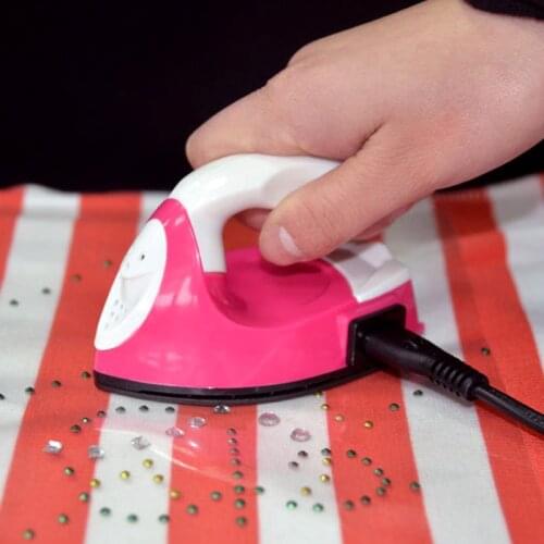 Mini hot iron rhinestone machine applique flatback cristal hot fix rhinestones tool DIY hotfix for sewing and needlework