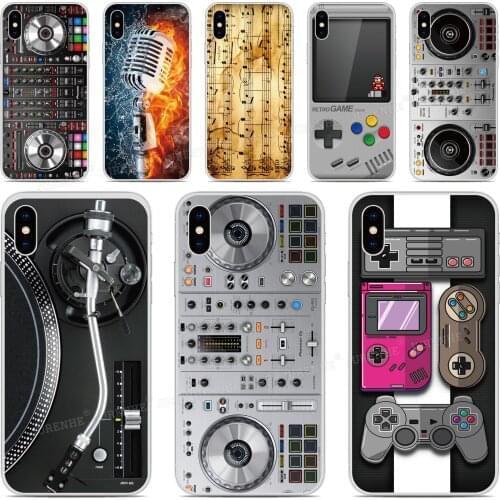 DJ Mixer Silicone Soft TPU Phone Case For ZTE Blade A5 A7 2020 A3 L8 2019 Axon 10 Pro 5G V2020 V9 V10 Vita A7s 20 Smart Cover