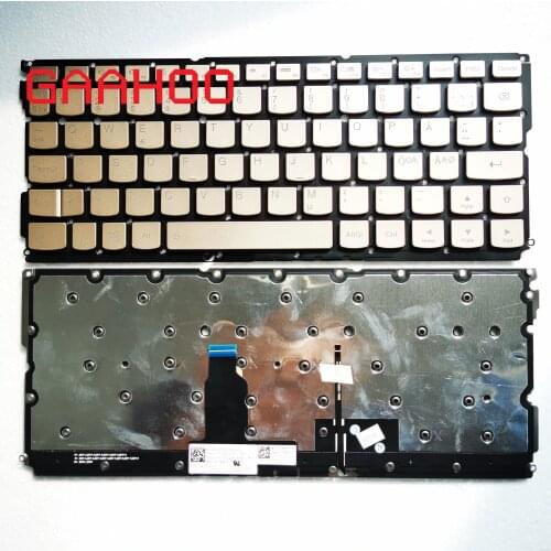 Brand new original NE Backlight Keyboard for Lenovo YOGA900S YOGA 900S-12 YOGA 4S backlight keyboard GOLD