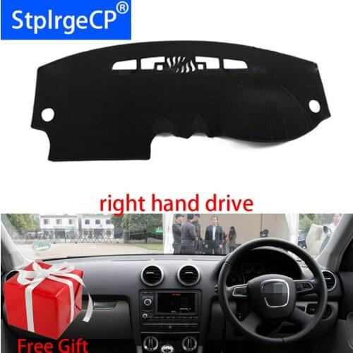 Car Dashboard Cover Mat for AUDI A3 2004 2005 2006 2007-2013 Right Hand Drive Dashmat Pad Dash Mat Covers Dashboard Accessories