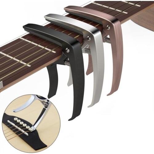 Professional Zinc Alloy Metal Ukulele Capo 4 Strings Hawaii Guitar Capos Ukelele Capo Guitar Parts & Accessories