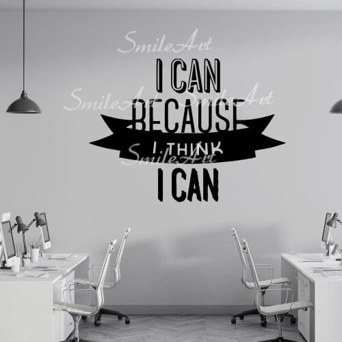 Drop Shipping Sentence Wall Stickers Decorative Sticker Home Decor For Home Decor Living Room Bedroom Decal Creative Stickers