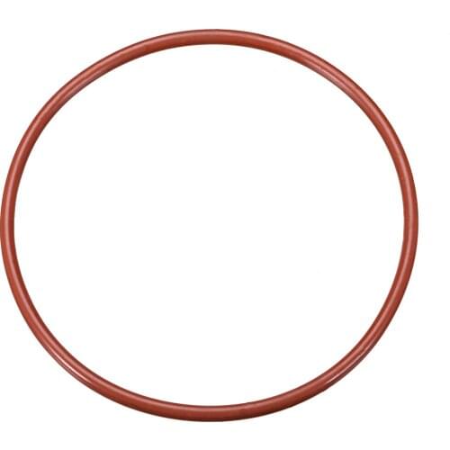 Silicone O-Ring, 105mm OD, 98mm ID, 3.5mm Width, VMQ Seal Rings Gasket, Red