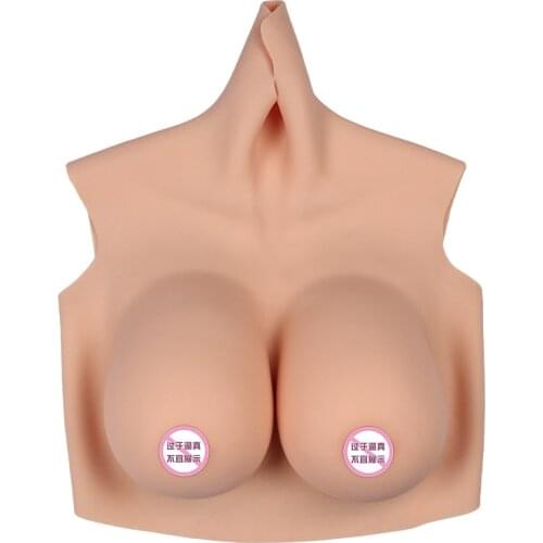 Silicone Breast Forms Realistic Fake Boobs Chest Enhancer For Crossdresser Shemale Transgender Crossdressing Cosplay Costumes