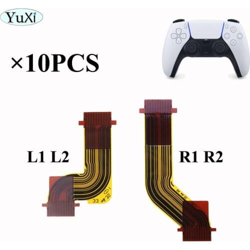 YuXi 10PCS/lot V1.0 R2 L2 L1 R1 Replacement Cable for PlayStation PS5 Controller For DualSense 5 Flex Cable for Adaptive Trigger