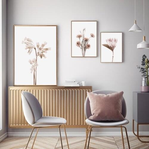 Modern Flower Scenery Picture Home Wall Art Canvas Painting Nordic Floral Figure Posters and Prints for Living Room Decor