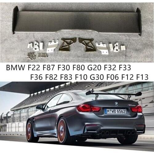 Carbon Fiber Spoilers For BMW 2 3 4 5 6 Series F22 F87 F30 F80 G20 F32 F33 F36 F82 F83 F10 G30 F06 F12 F13 Auto Wing Lip Spoiler