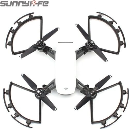 Sunnylife Propeller Guards for DJI SPARK 4PCS Protective Combo Extended Legs Folding Landing Gears Drone Accessories