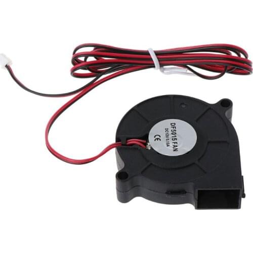 1Pc 12V DC 50mm Blow Radial Cooling Fan Hotend Extruder For RepRap 3D Printer DXAC