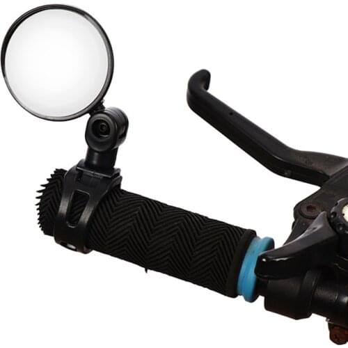 2pcs/lot Bicycle rearview mirror wide angle plane mirror cycling safety rear-vision mirror bike riding equipment