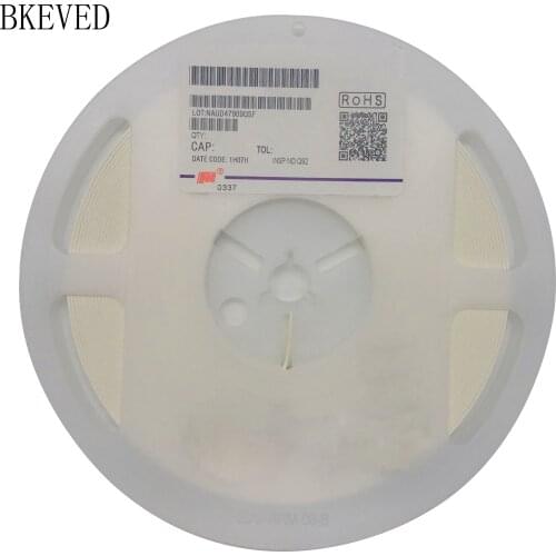 1Reel 4000pcs 0805 smd capacitor ceramic 1PF-10UF 4.7PF 6.8PF 330PF 680PF 22NF 33NF 220NF 1UF 2.2UF 4.7UF 10UF new original