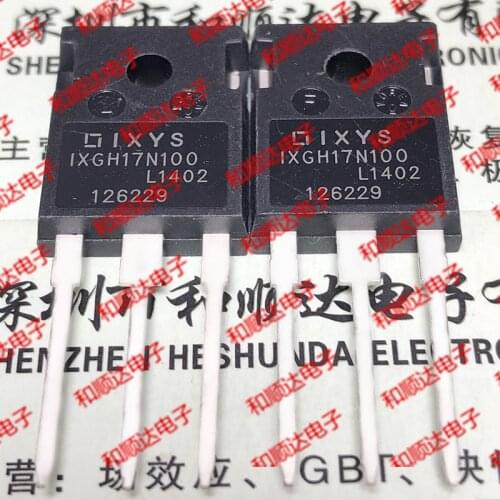 10pcs/lot IXGH17N100 New stock TO-247 1000V 34A