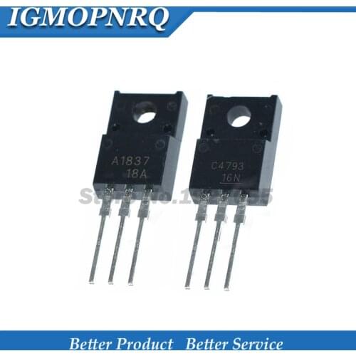 10CS 5air 5pcs 2SC4793+5pcs 2SA1837 TO-220 C4793 A1837 new