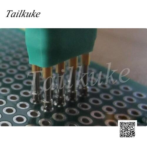 2.54mm-4p Double Row Burning Needle Thimble Write Program Spring Needle Probe Double Row 4P